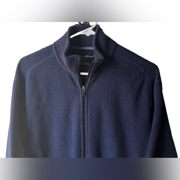 Eddie Bauer Blue and Gray Zip-Up Jacket Small - Picture 3 of 5